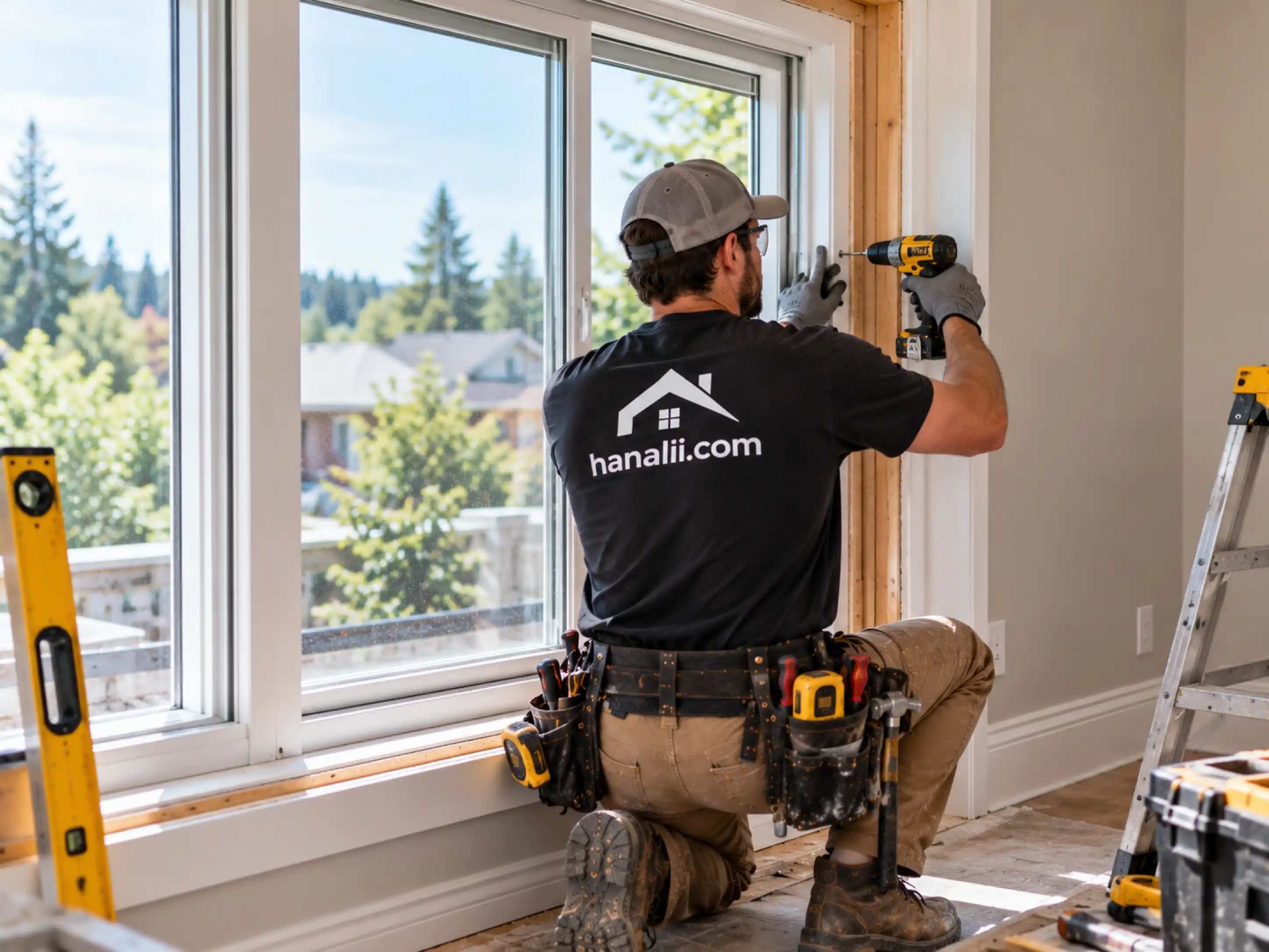 Installing a replacement residential window